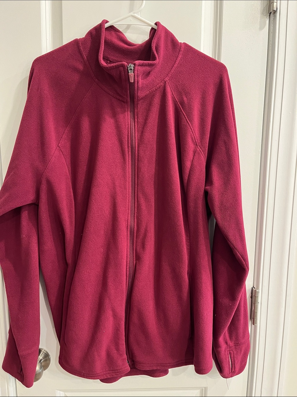 Old Navy Full-Zip Fleece Jacket - Raspberry
